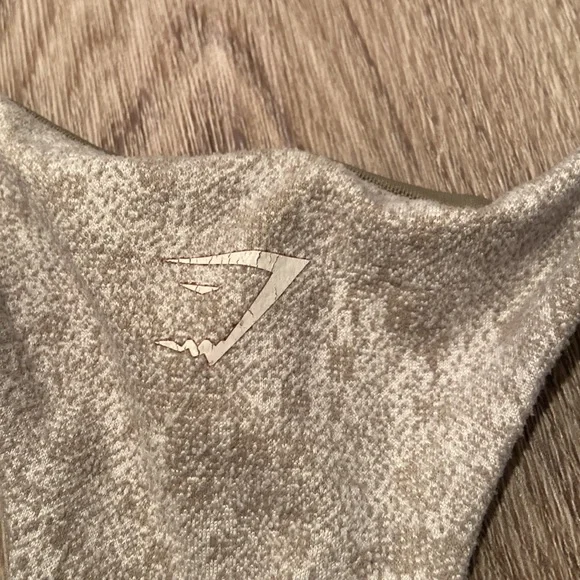 Gymshark Olive Fleur Sports Bra - Picture 3 of 5